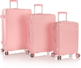 Малый чемодан Heys Pastel ручная кладь на 37/44 л из поликарбоната Розовый