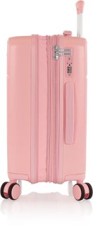 Малый чемодан Heys Pastel ручная кладь на 37/44 л из поликарбоната Розовый