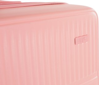 Малый чемодан Heys Pastel ручная кладь на 37/44 л из поликарбоната Розовый