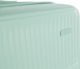 Малый чемодан Heys Pastel ручная кладь на 37/44 л из поликарбоната Зеленый