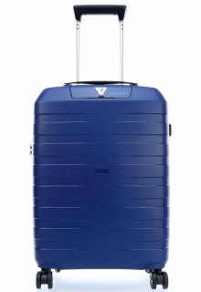 Мала валіза із гнучкого поліпропілену 41 л Roncato Box 2.0 blue