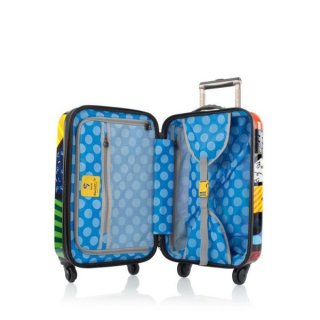 Малый чемодан из композитного поликарбоната 37 л Heys Britto Butterfly , разноцветный