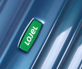 Малый чемодан из поликарбоната 30 л Lojel Wave, синий