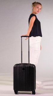Мала валіза із полікарбонату 37,4 л Hedgren Transit Gate XS Carry-On Travel Spinner, червоний