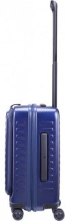 Малый чемодан из поликарбоната 37/42 л Lojel Cubo 18 Navy Blue