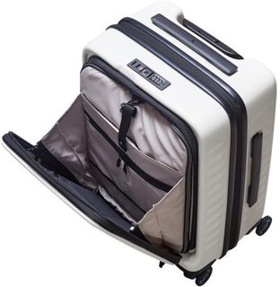 Малый чемодан из поликарбоната 37/42 л Lojel Cubo 18 Off White