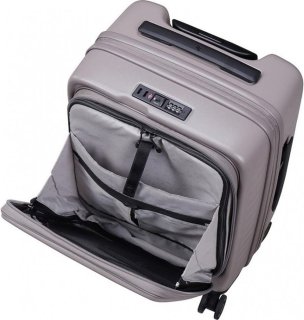 Малый чемодан из поликарбоната 37/42 л Lojel Cubo 18 Warm Grey