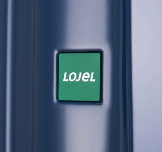 Малый чемодан из поликарбоната 38 л Lojel Novigo, синий