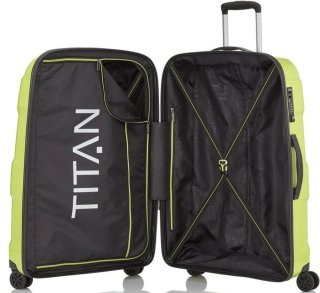 Мала валіза із полікарбонату 40 л Titan X2 Lime Green