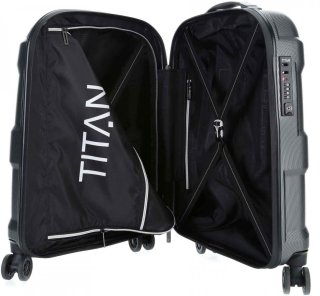 Мала валіза із полікарбонату 40 л Titan X2, сірий