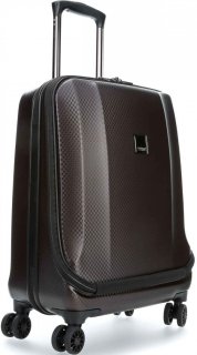 Малый чемодан из поликарбоната 40 л Titan Xenon Deluxe, коричневый