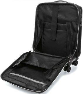 Малый чемодан из поликарбоната 40 л Titan Xenon Deluxe, коричневый
