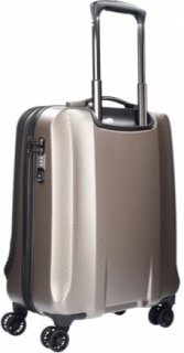 Малый чемодан из поликарбоната 40 л Titan Xenon Deluxe, шампань