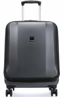 Малый чемодан из поликарбоната 40 л Titan Xenon Deluxe, серый