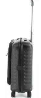 Малый чемодан из поликарбоната 44 л Roncato Double, черный