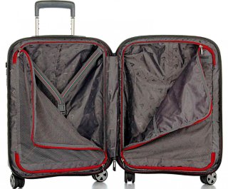 Малый чемодан из поликарбоната 44 л Roncato Double, коричневый