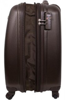 Малый чемодан из поликарбоната 45/54 л Vip Collection Galaxy 20 Brown