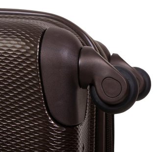 Малый чемодан из поликарбоната 45/54 л Vip Collection Galaxy 20 Brown