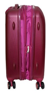Малый чемодан из поликарбоната 45/54 л Vip Collection Galaxy 20 Lilac