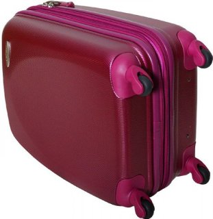 Малый чемодан из поликарбоната 45/54 л Vip Collection Galaxy 20 Lilac