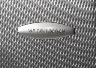 Малый чемодан из поликарбоната 45/54 л Vip Collection Galaxy 20 Silver