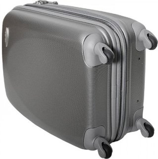 Малый чемодан из поликарбоната 45/54 л Vip Collection Galaxy 20 Silver