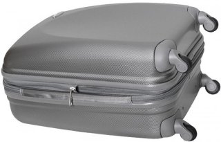 Малый чемодан из поликарбоната 45/54 л Vip Collection Galaxy 20 Silver