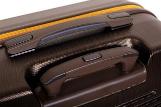 Малый чемодан из поликарбоната 46 л Vip Collection Bahamas 20 Brown