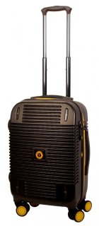 Малый чемодан из поликарбоната 46 л Vip Collection Bahamas 20 Brown