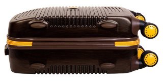 Малый чемодан из поликарбоната 46 л Vip Collection Bahamas 20 Brown