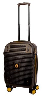 Малый чемодан из поликарбоната 46 л Vip Collection Bahamas 20 Brown