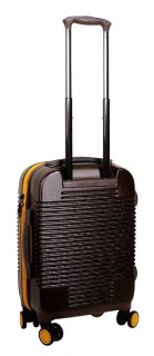 Малый чемодан из поликарбоната 46 л Vip Collection Bahamas 20 Brown