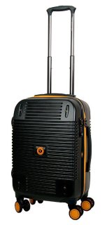Малый чемодан из поликарбоната 46 л Vip Collection Bahamas 20 Green
