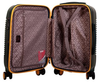 Малый чемодан из поликарбоната 46 л Vip Collection Bahamas 20 Green