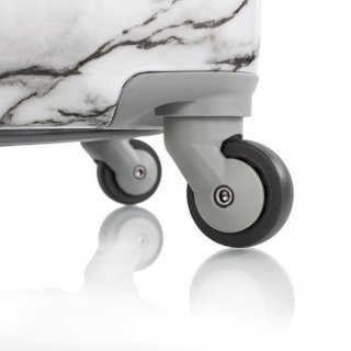 Малый чемодан из поликарбоната Heys Bianco (S) White Marble