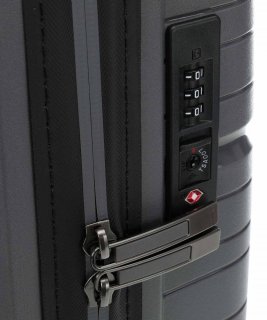 Малый чемодан из полипропилена 37 л Travelite MOTION Anthracite