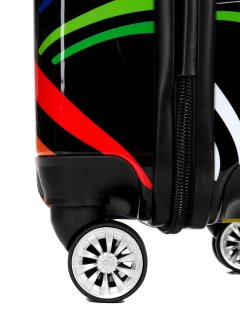 Мала валіза Madisson Snowball 96820S ручна поклажа на 30 л вагою 2,7 кг з полікарбонату Різнокольоровий