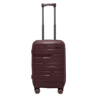 Малый чемодан Milano Bag на 47/54 л весом 2,6 кг из полипропилена Бордовый