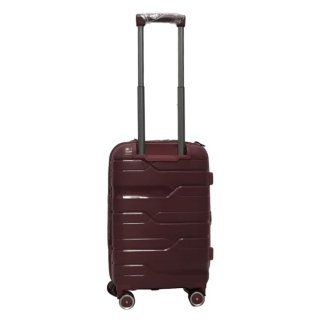 Малый чемодан Milano Bag на 47/54 л весом 2,6 кг из полипропилена Бордовый