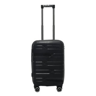 Малый чемодан Milano Bag на 47/54 л весом 2,6 кг из полипропилена Черный