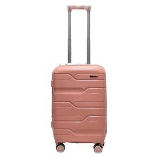 Малый чемодан Milano Bag на 47/54 л весом 2,6 кг из полипропилена Розовый