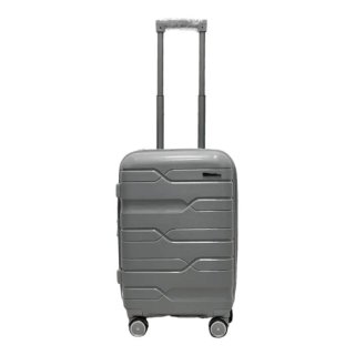 Малый чемодан Milano Bag на 47/54 л весом 2,6 кг из полипропилена Серый