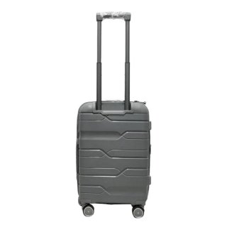 Малый чемодан Milano Bag на 47/54 л весом 2,6 кг из полипропилена Серый