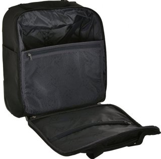 Малый чемодан на 2-х колесах 28 л Travelite Cabin Black