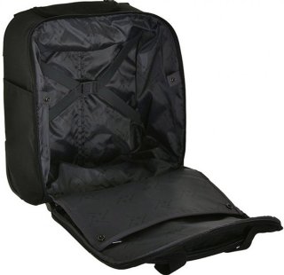 Малый чемодан на 2-х колесах 28 л Travelite Cabin Black