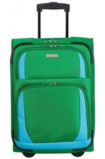 Малый чемодан на 2-х колесах 37 л Travelite Paklite Rocco, зеленый