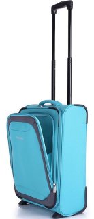 Мала валіза на 2-х колесах 38 л Travelite Naxos, бірюзовий