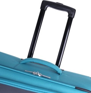 Мала валіза на 2-х колесах 38 л Travelite Naxos, бірюзовий