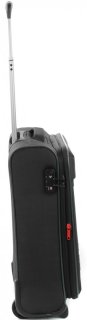 Малый чемодан на 2-х колесах 42/48 л Roncato Fresh Black/pink