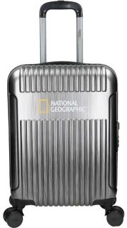 Малый чемодан на 4-х колесах 30 л National Geographic Transit, черный
